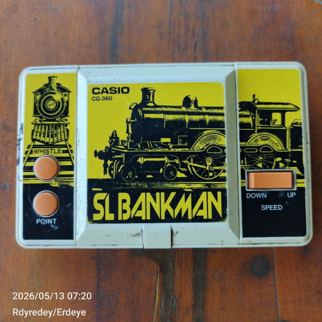 Gimbot Retro Casio SL BANKMAN Seri CG 360