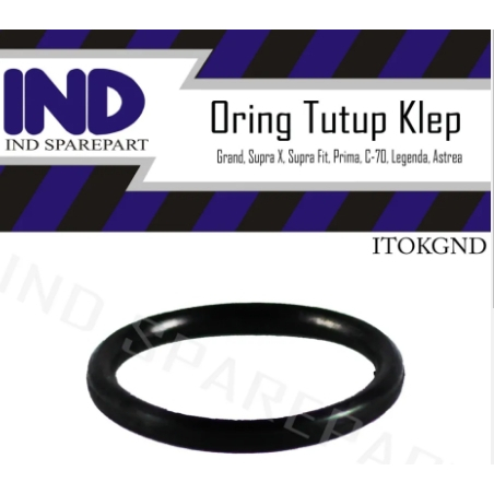 KARET TUTUP KLEP / ORING TUTUP KLEP / KARET KLEP SUPRA / GRAND / SUPRA X / LAGENDA / LAGENDA 2 / REV