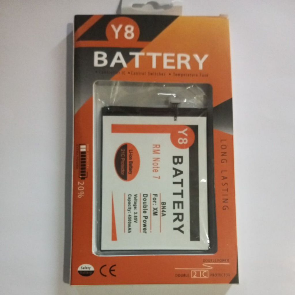 BN4A batre redmi not 7 double power