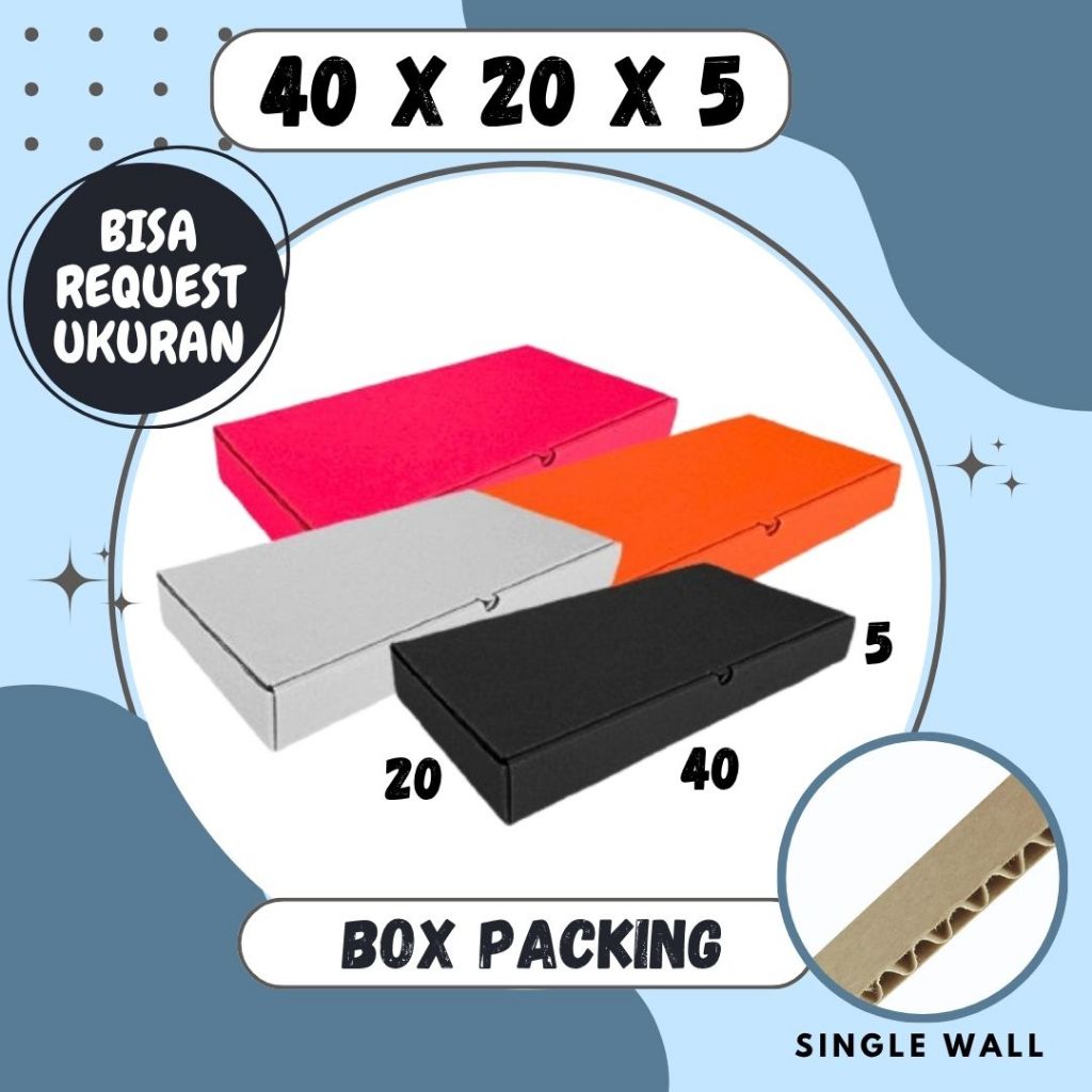 Kardus Pizza 40x20x5 LD Kardus Hampers Box Keyboard Dus Karton Kotak Kemasan Kue Baju Tas
