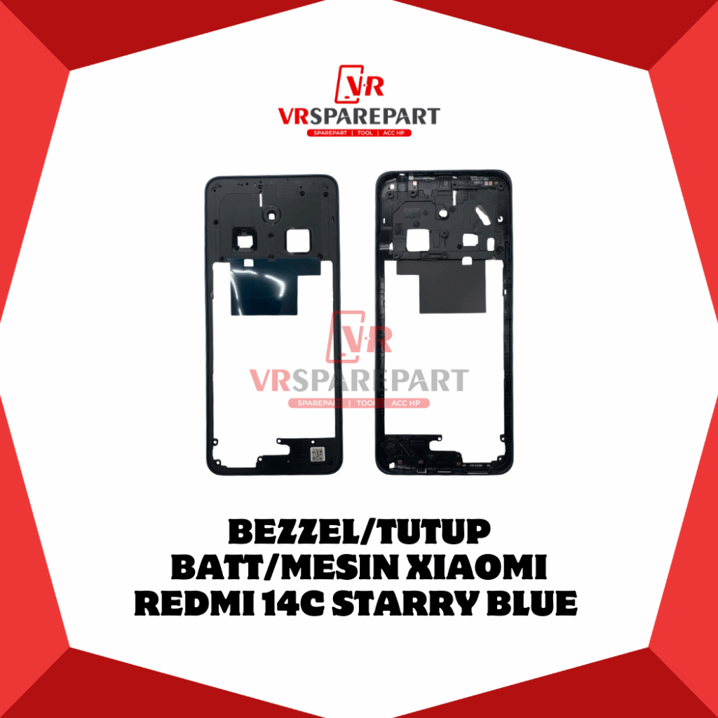 TUTUP BATERAI XIAOMI REDMI 14C / TUTUP MESIN / BATRE