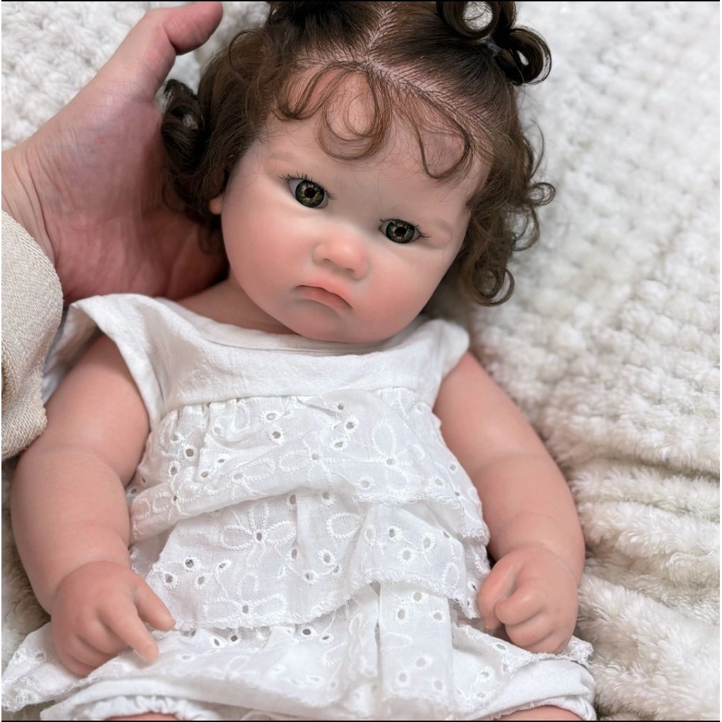 Boneka bayi silikon padat/ lentur / reborn doll silicone solid