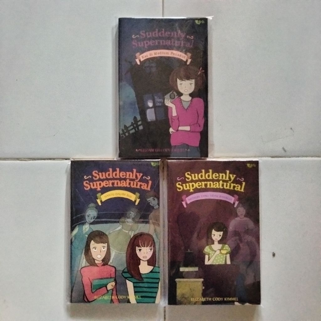 Paket Novel Suddenly Supernatural - Atria - 3 Edisi