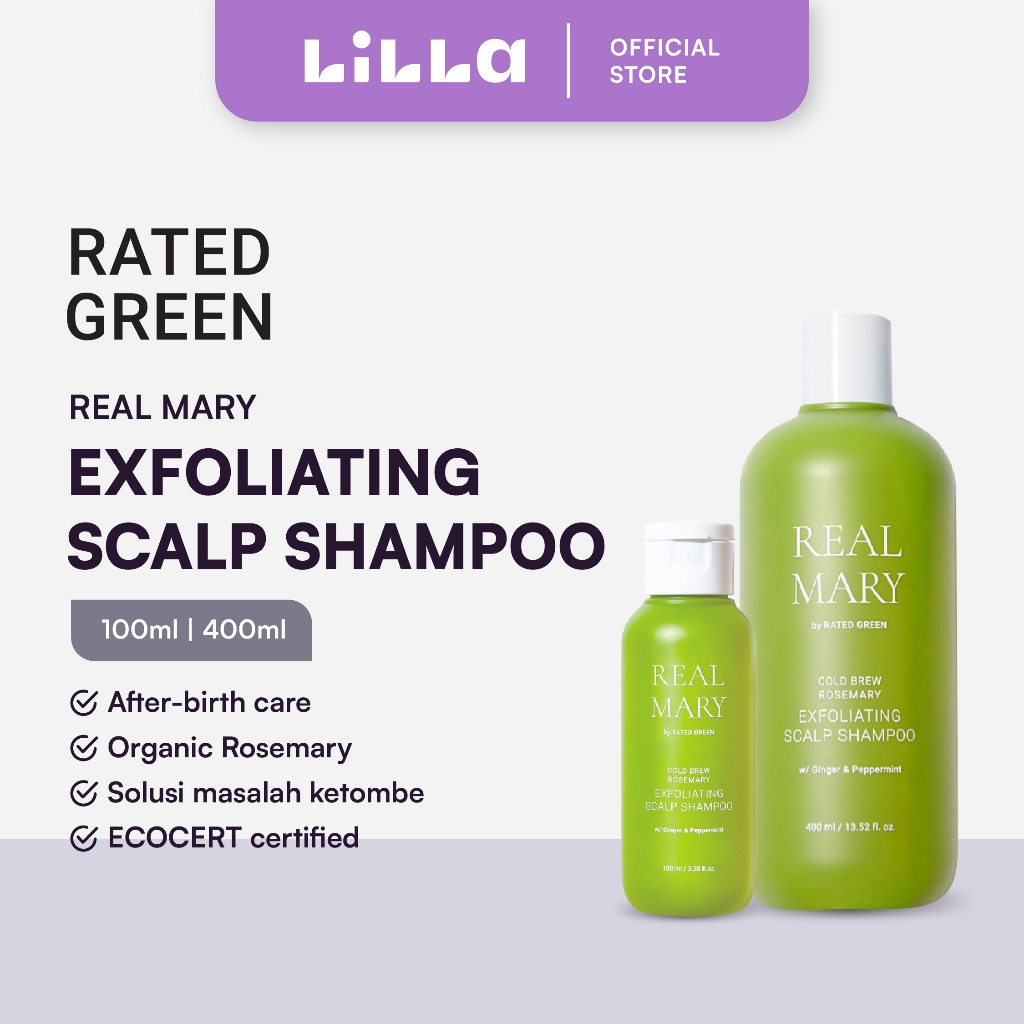 RATED GREEN - Real Mary Exfoliating Scalp Shampoo