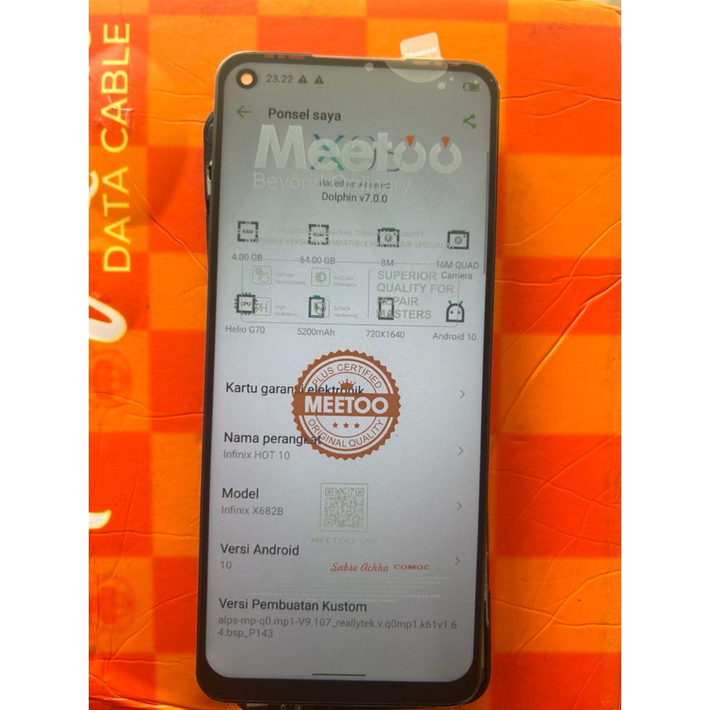 mesin infinix hot 10 x682b normal