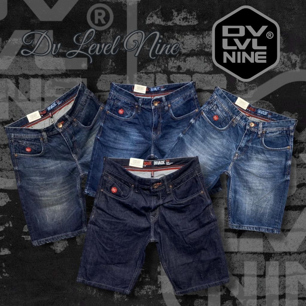 Celana Jeans Pendek DV LEVEL NINE ORIGINAL