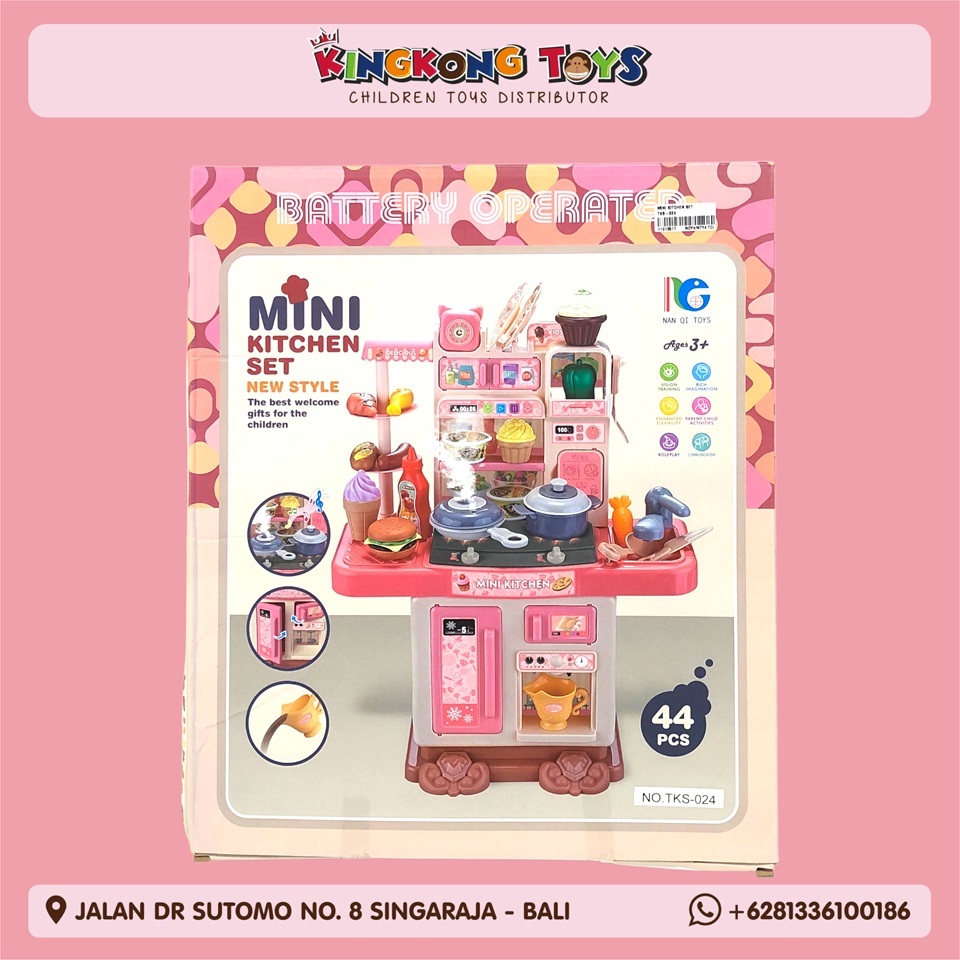MAINAN DAPUR ANAK KITCHEN SET / MAINAN ANAK MINI KITCHEN SET EDUKATIF /MAINAN ANAK PEREMPUAN