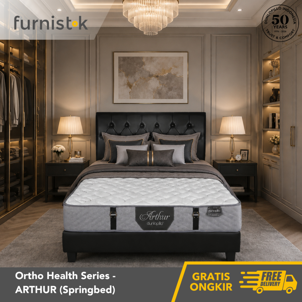 Springbed Dunlopillo ISpring Ortho Health SERIES Type Arthur