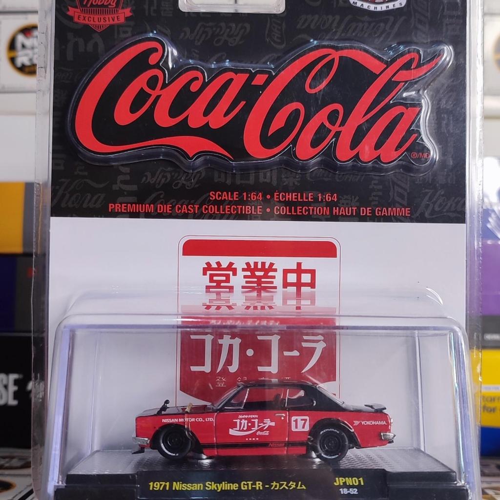 Diecast M2 Machines Nissan Skyline 1971 Coca cola limited edition