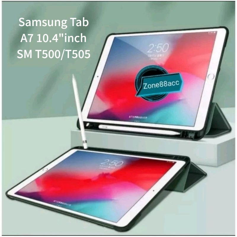 Smartcase Slot pen Samsung Tab A7 10.4"inch /T500 /T505  samsung tab a7 10.4 inch  case samsung tab 