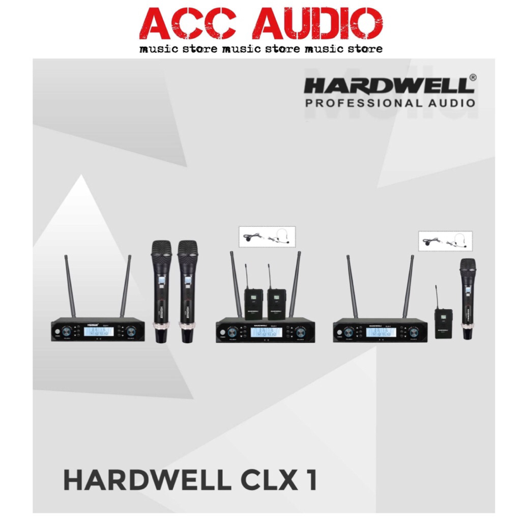 Mic Wireless HARDWELL CLX-1 / CLX1 / CLX 1 Original