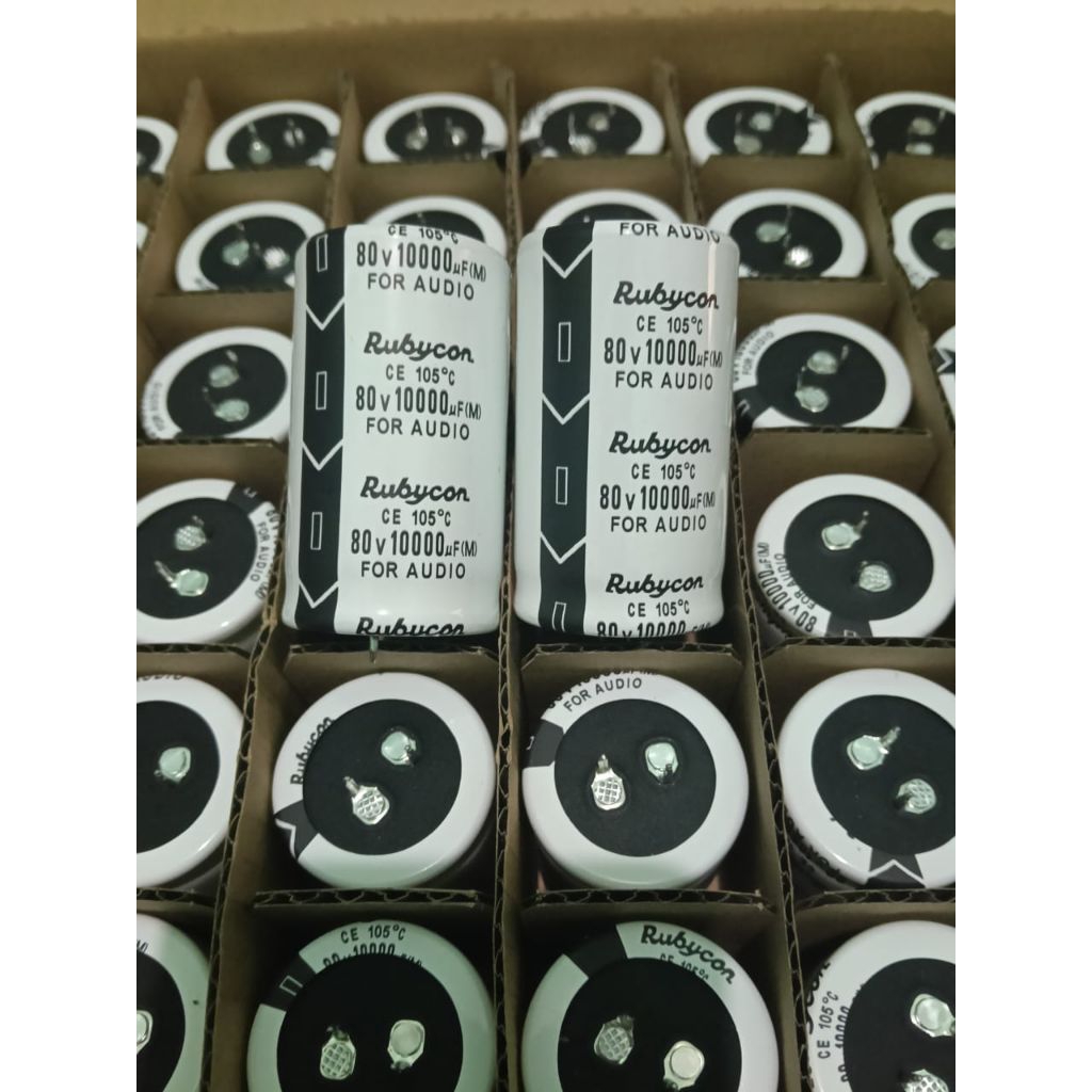 ELCO 80V 10000UF FOR AUDIO PUTIH