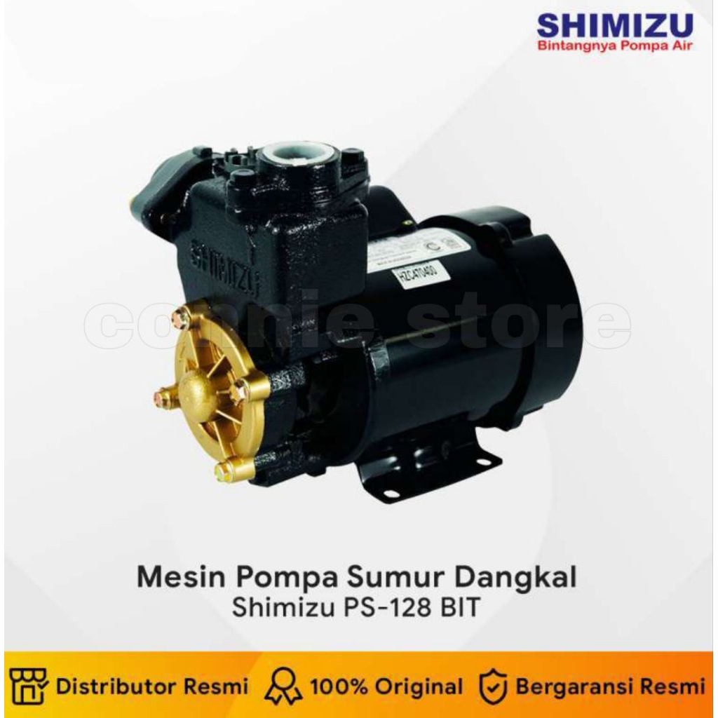 Shimizu PS 128bit mesin pompa air sumur dangkal pompa air 9meter simizu 128 bit pendorong air