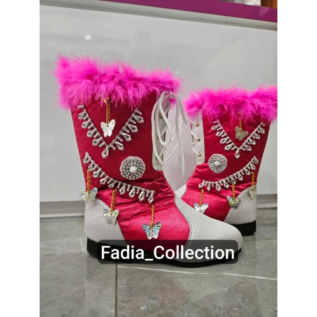 Sepatu Mayoret Pink Putih Tali/Sepatu Mayoret Cewe Terbaru