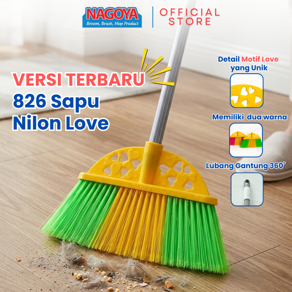 NAGOYA Sapu Nilon Love 826