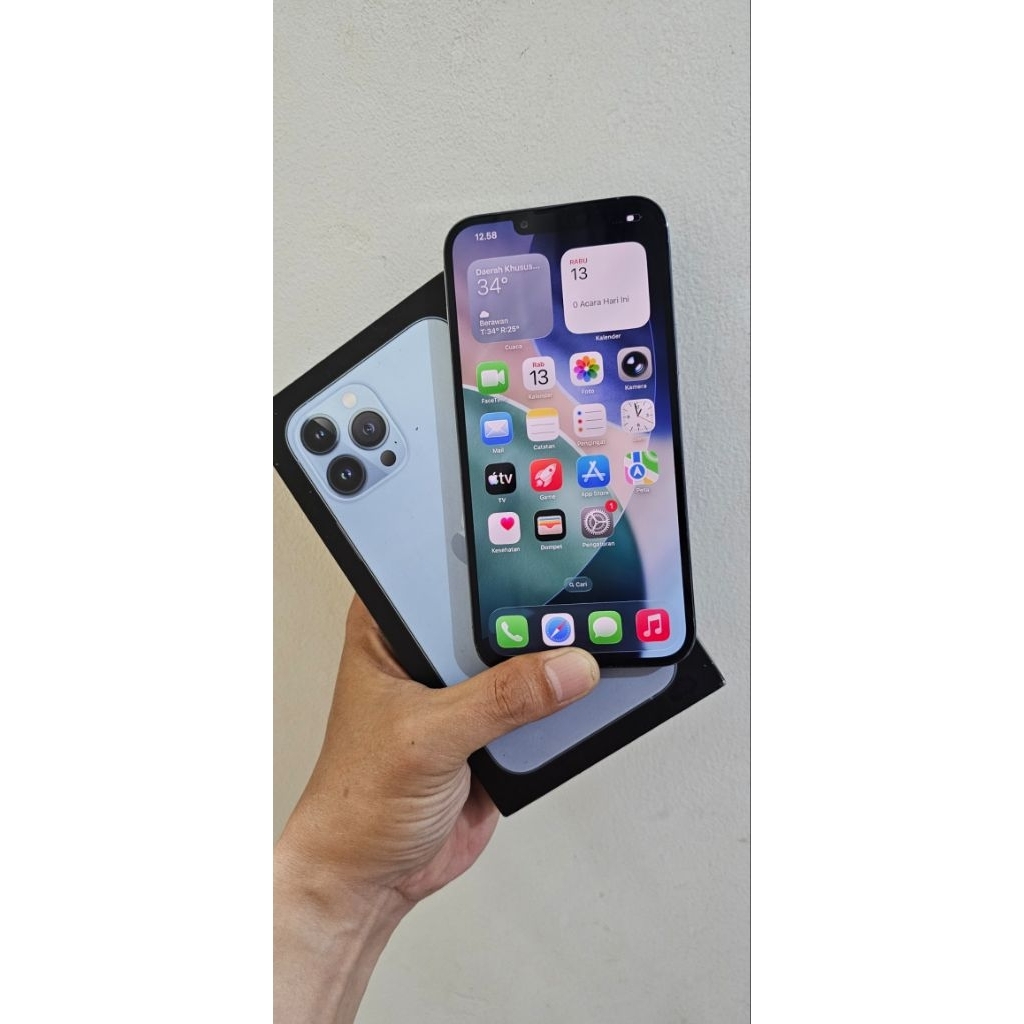 Second IP 13 Pro Max 256gb IBox Fullset