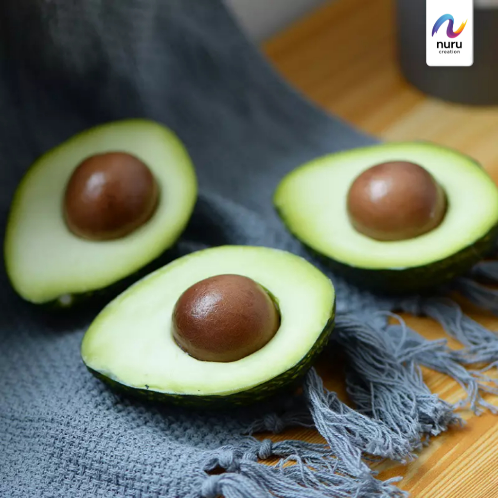 Replika Buah Alpukat / Buah Tiruan / Buah Avocado Artificial - Buah Alpukat Palsu Nuru