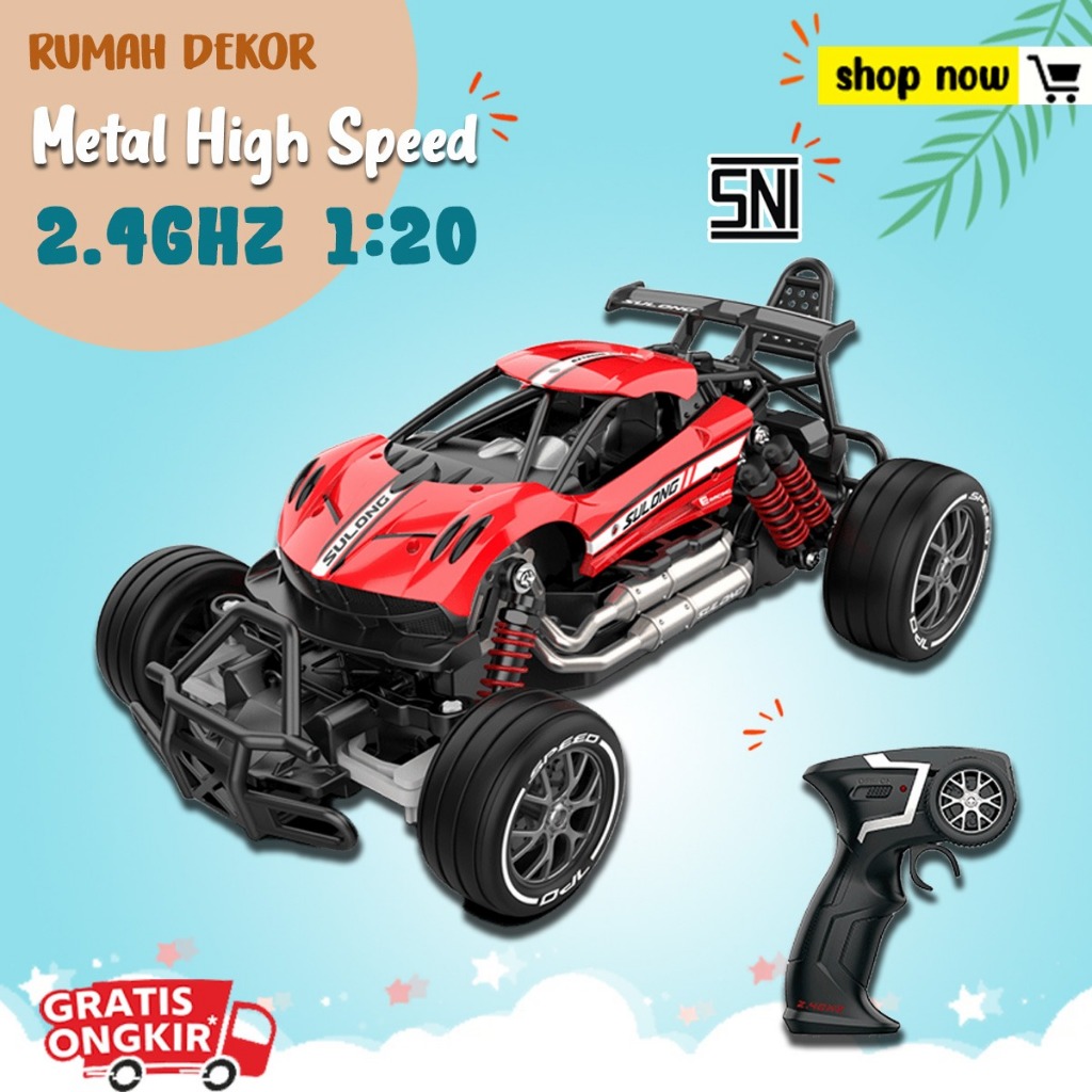 Mainan Anak RC Metal High Speed 1:20