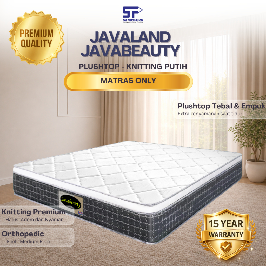 Javaland Javabeauty Plushtop Springbed – Kasur Springbed Murah Garansi