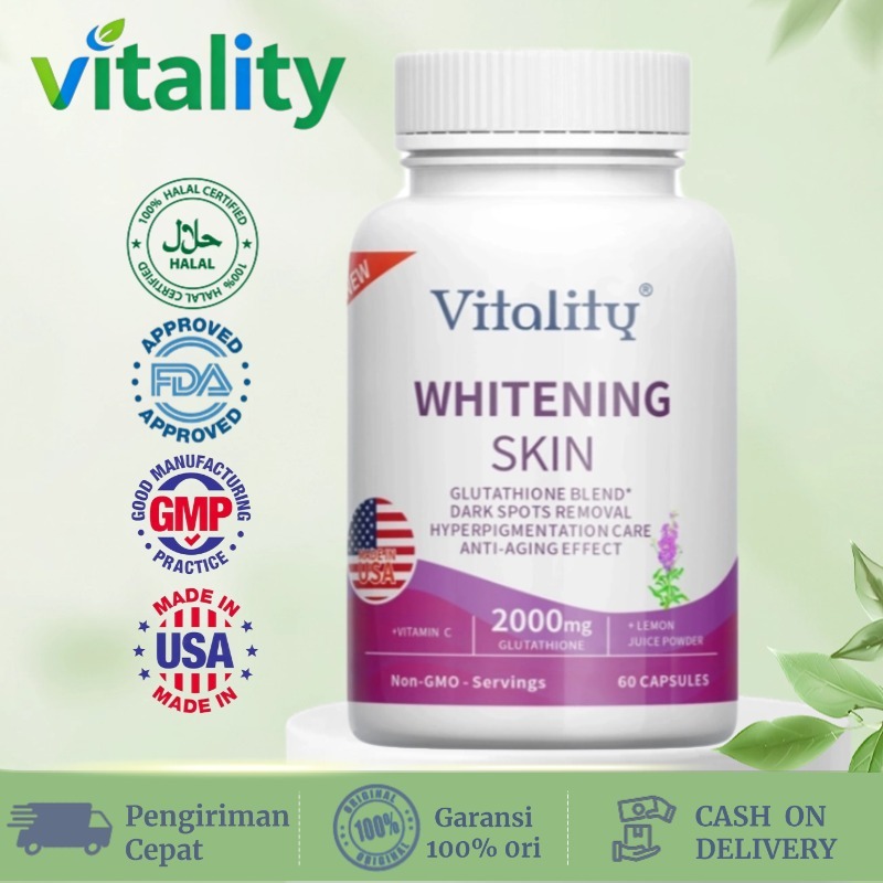 VITALITY-Glutathione Collagen Capsules Whitening Skin Anti Aging Collagen Glow Capsule Beauty Supple