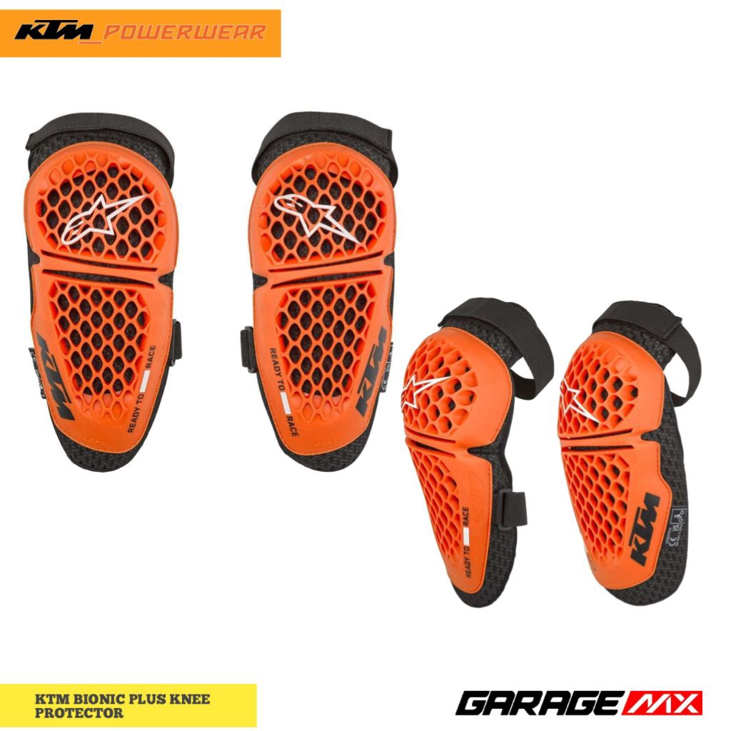KNEE GUARD PROTECTOR KTM ALPINESTARS BIONIC PLUS ORIGINAL POWERWEAR