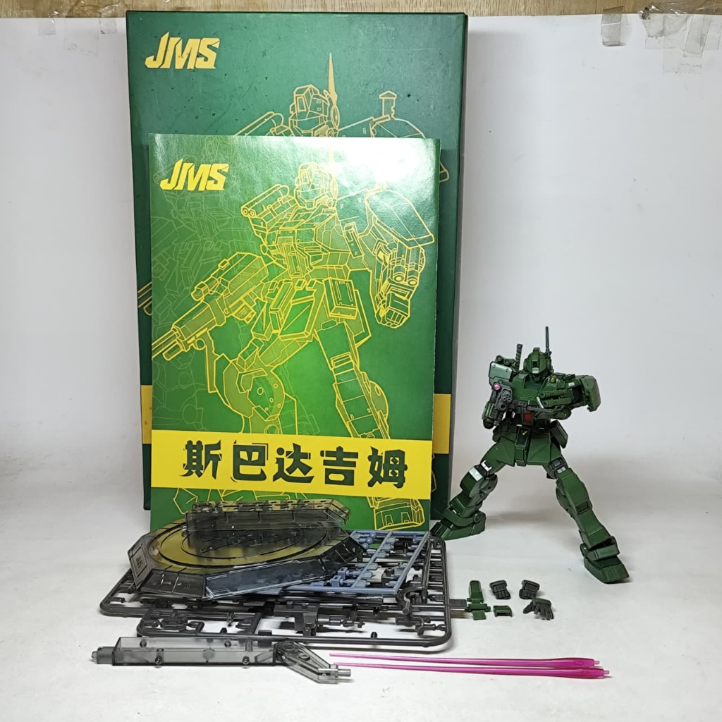 JMS 1/144 HGUC Gm Spartan / HG Model Kit 2nd Sudah Rakit C160