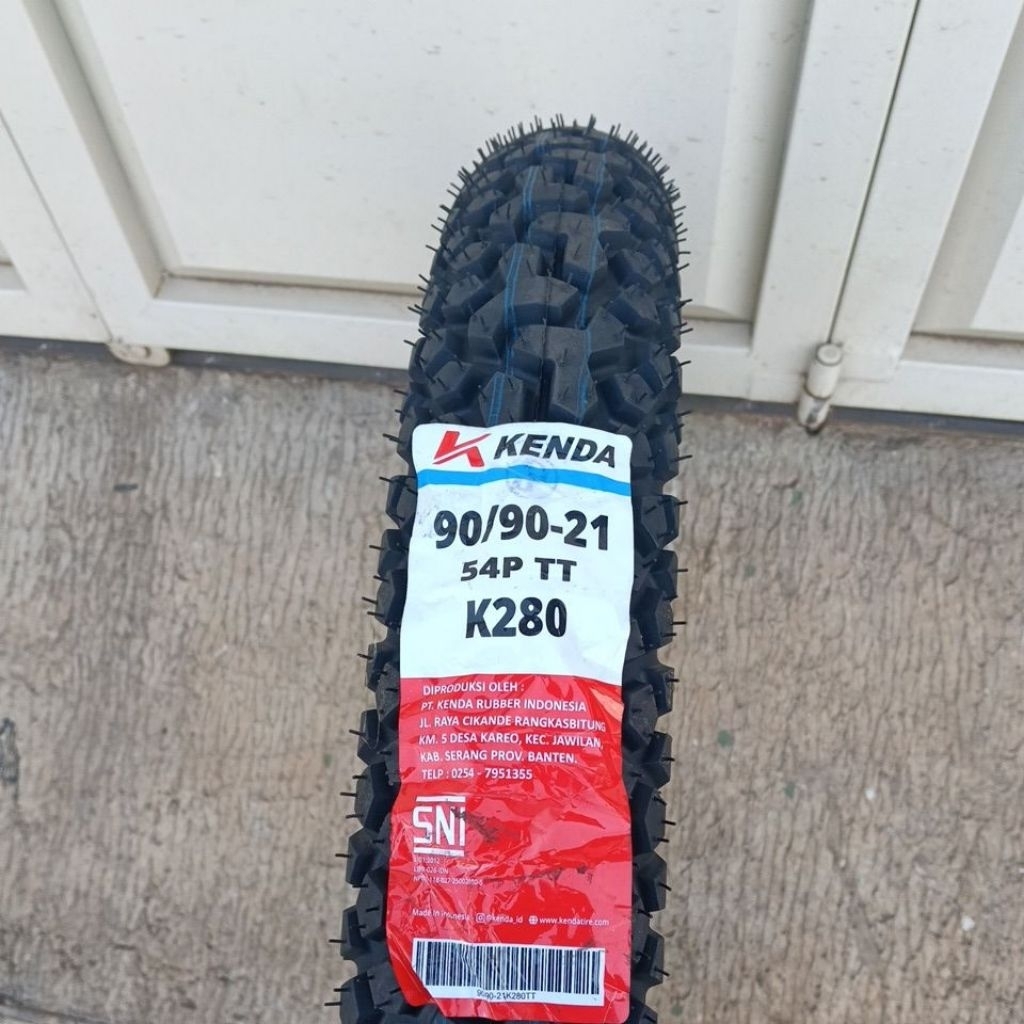 BAN TRAIL 90/90 RING 21 KENDA K280 TT DUAL PURPOSE KLX CRF Depan Ban Motor Kenda Trail 90/90-21 Ban 