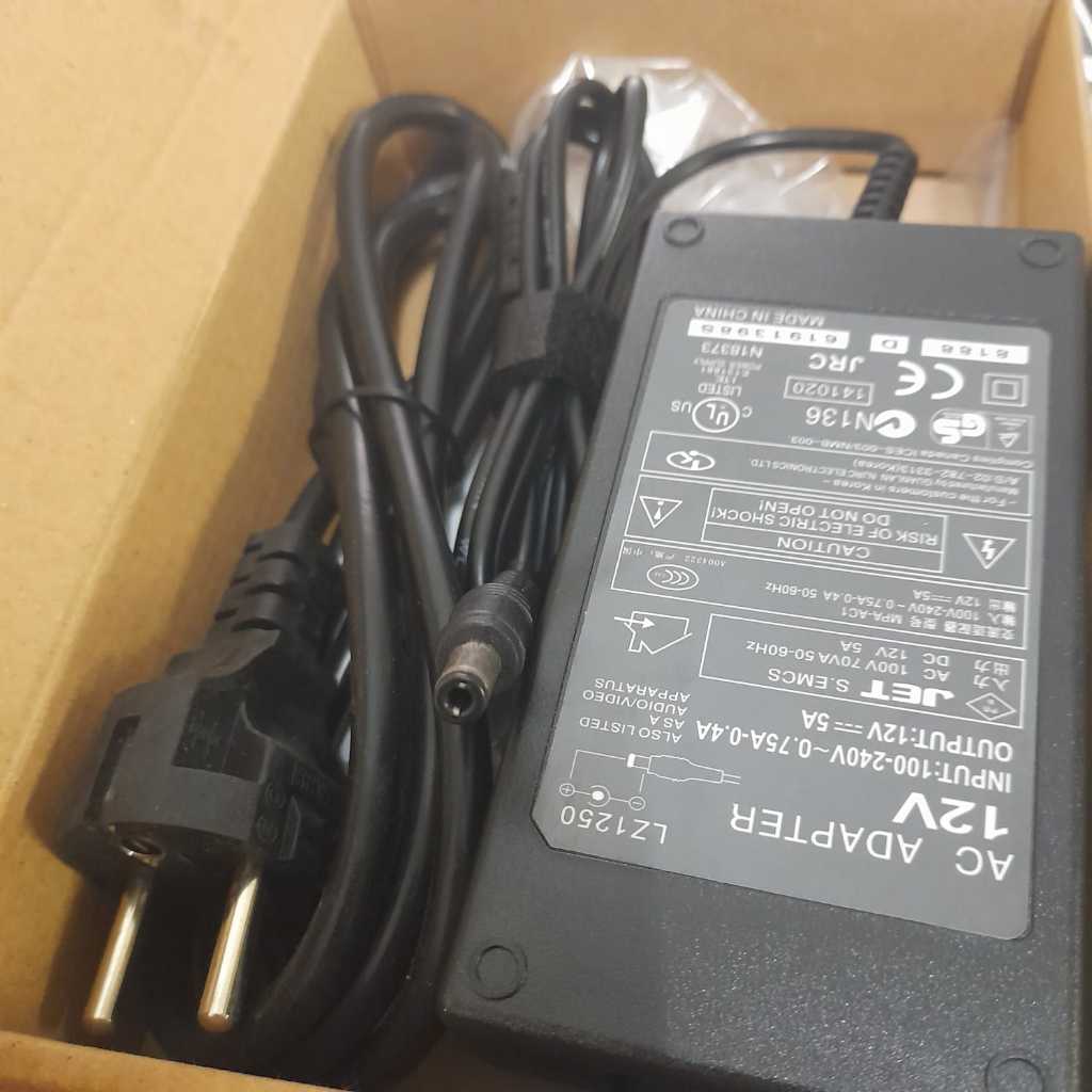 Adaptor Charger Mini PC Touch U i7 12V 5A Dc 5.5*2.5