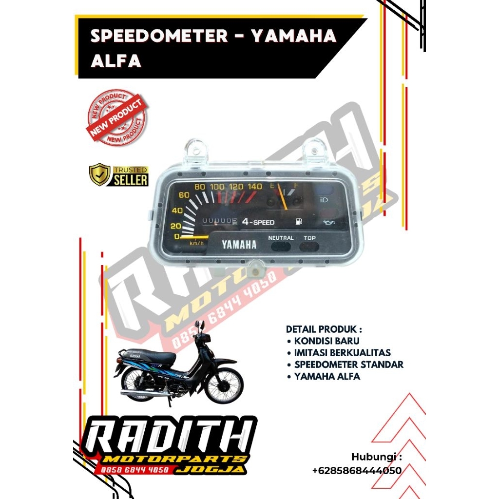 Speedometer - Yamaha Alfa