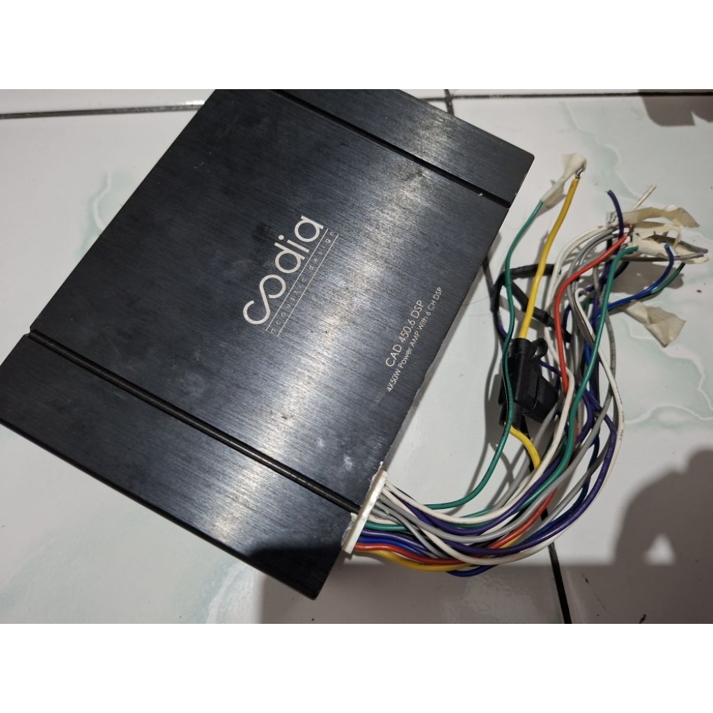 DSP 6 channel Codia CAD 450.6 bekas normal jaya