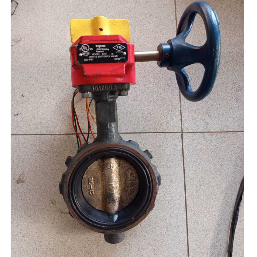 BCV Tyco 4" / Branch Control Valve 4 inch Tyco / BCV 4" Tyco