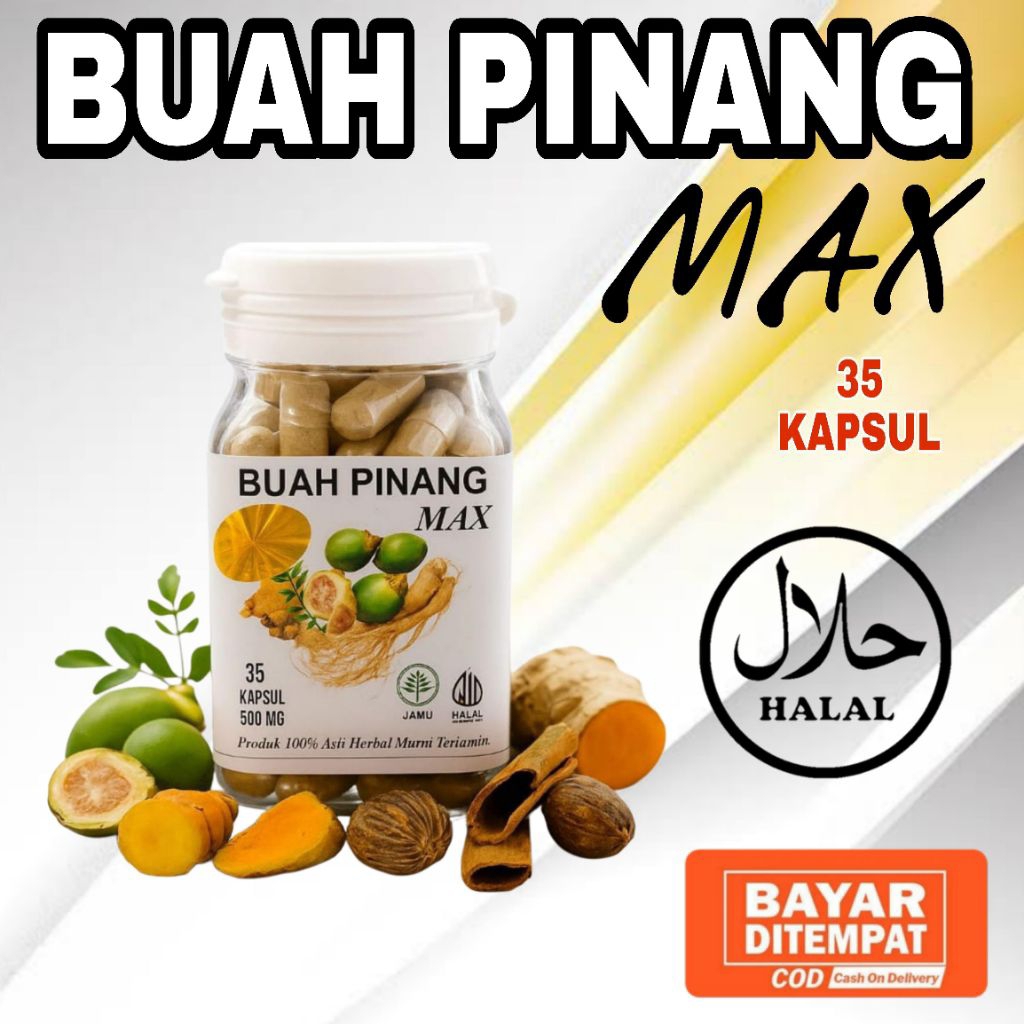 buah pinang muda original kapsul max ampuh