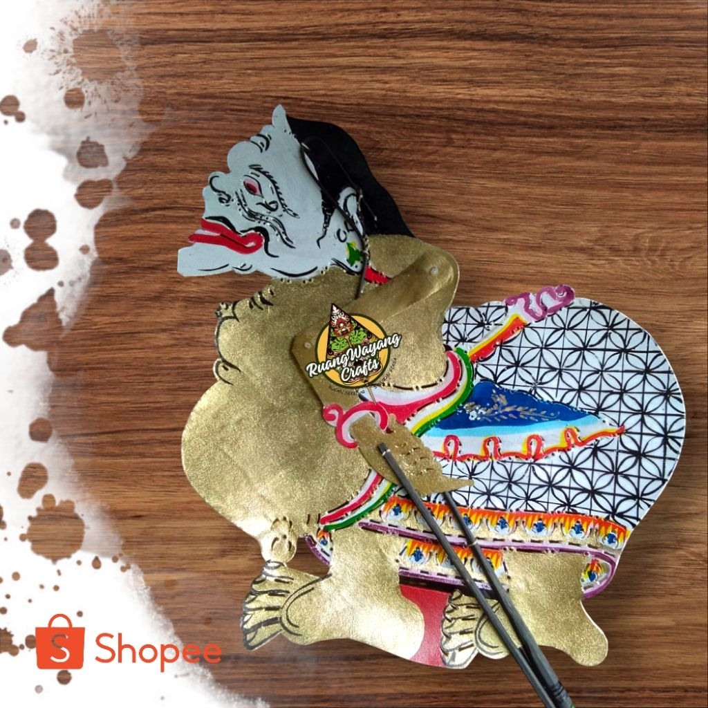 Wayang Kulit Asli Semar Standar Dalang Murah