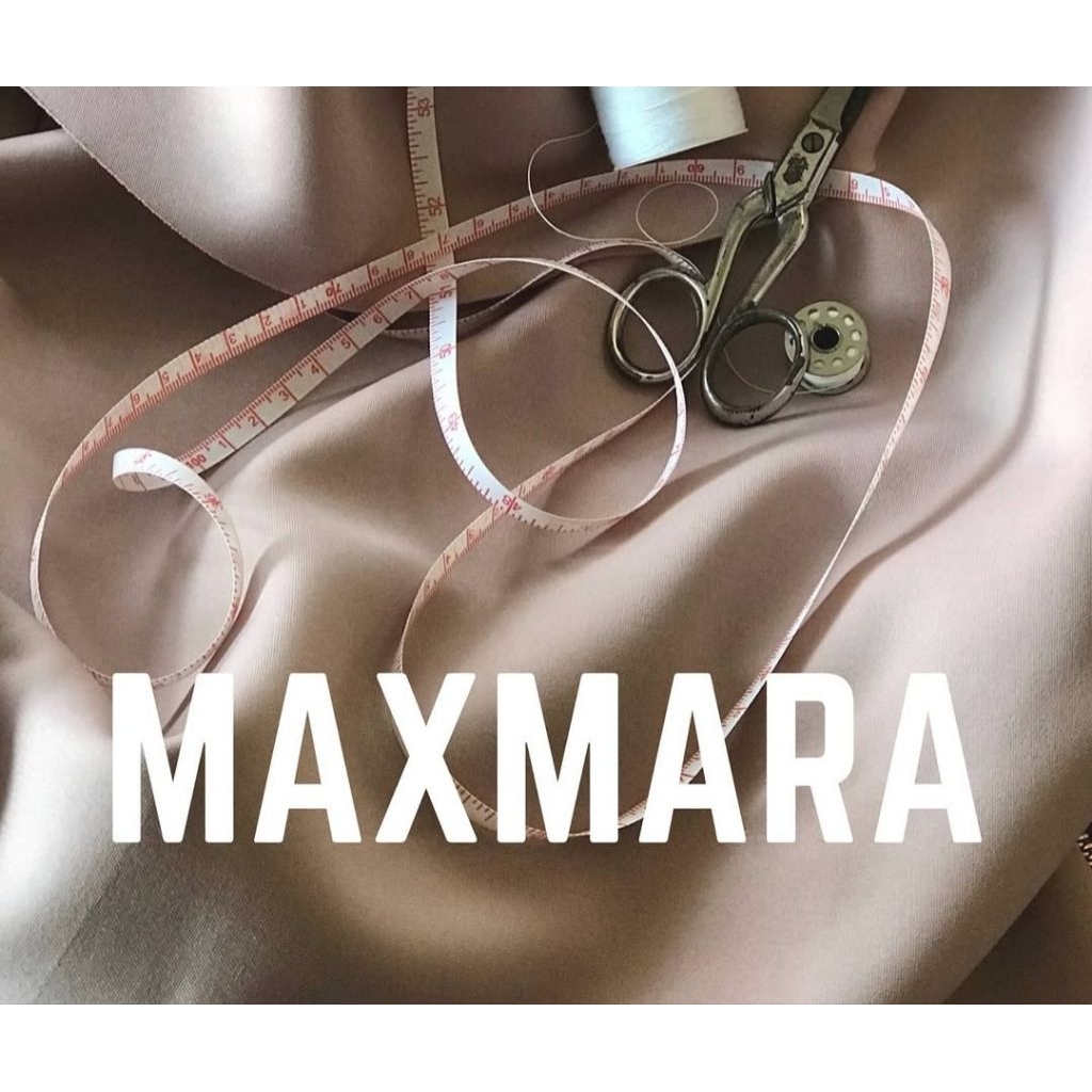 kain meteran satin maxmara premium/kain maxmara lux polos/kain satin maxmara polos