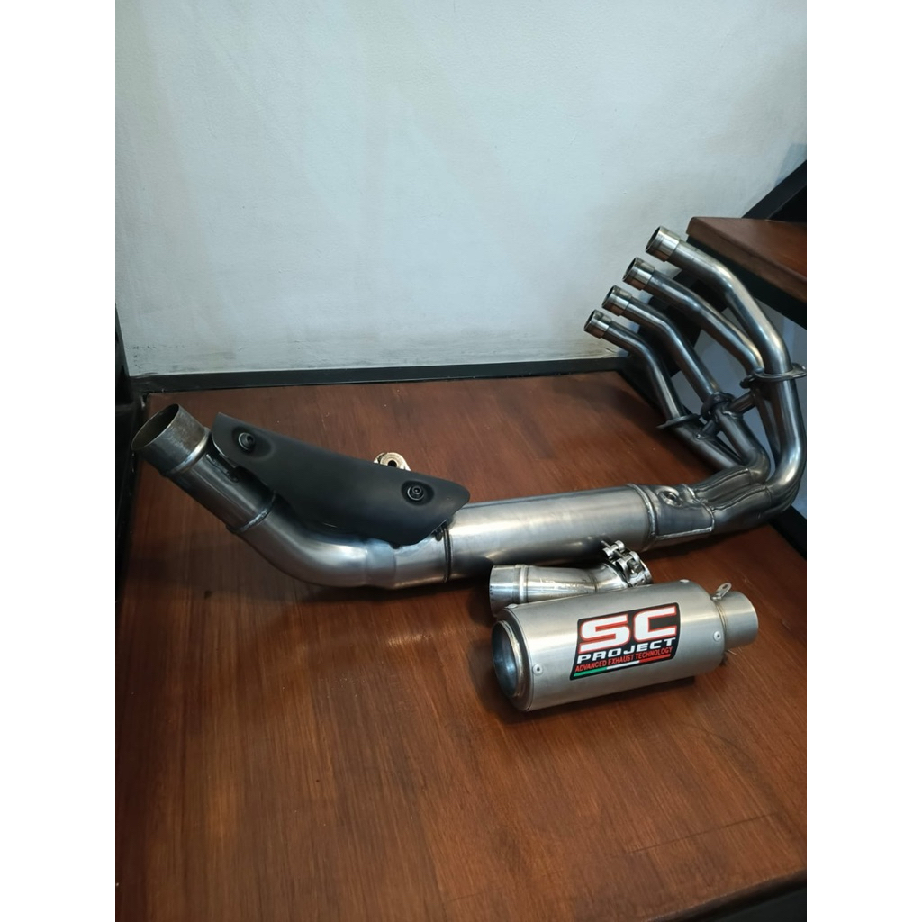 Knalpot sc project header ori zx25r