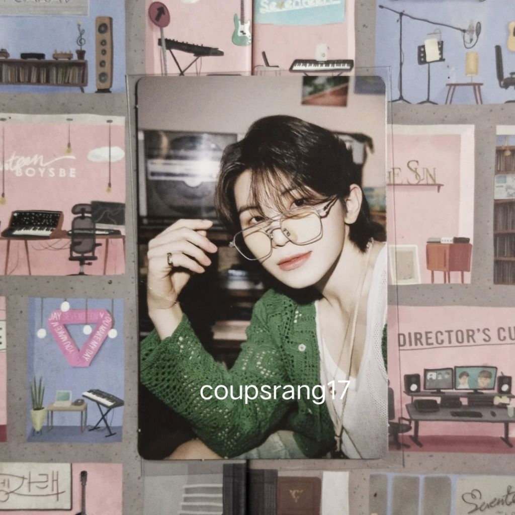 PHOTOCARD OFFICIAL SEVENTEEN WOOZI KLEPON HEAVEN