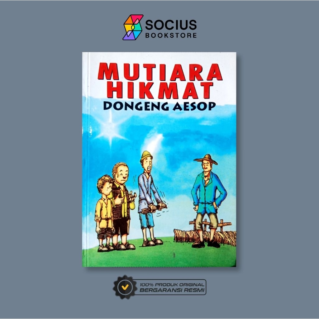 BUKU [ ORIGINAL ] MUTIARA HIKMAT DONGENG AESOP