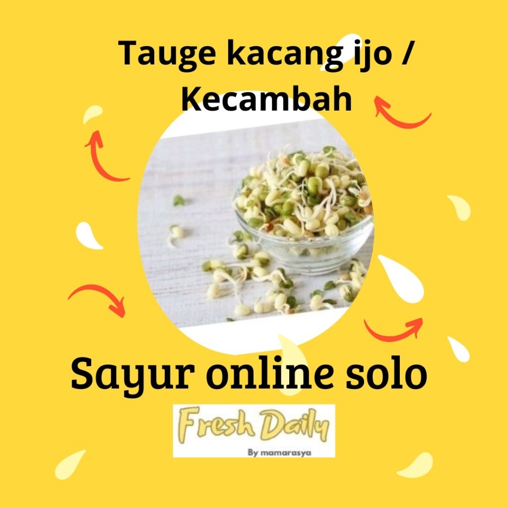 tauge kacang hijau - Sayur online solo