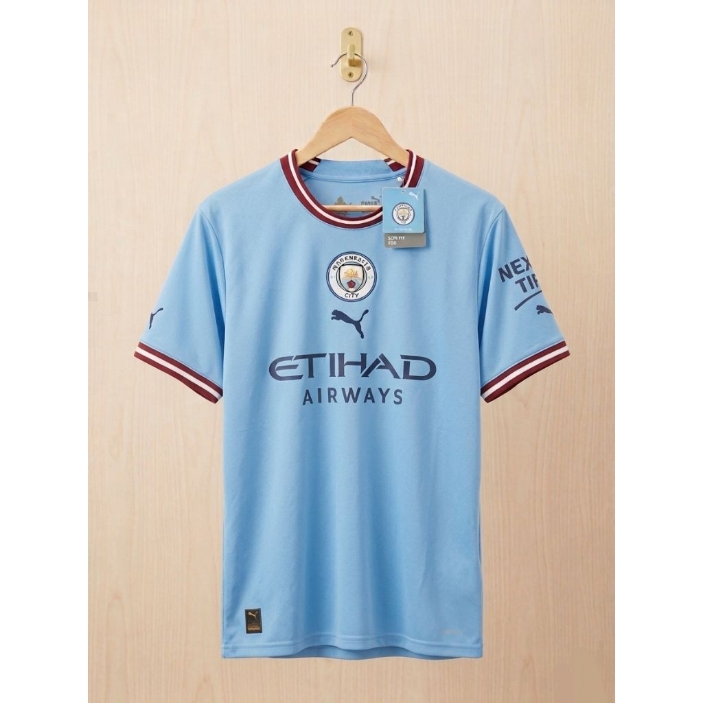 Jersey Man City Player Issue Treble Winner