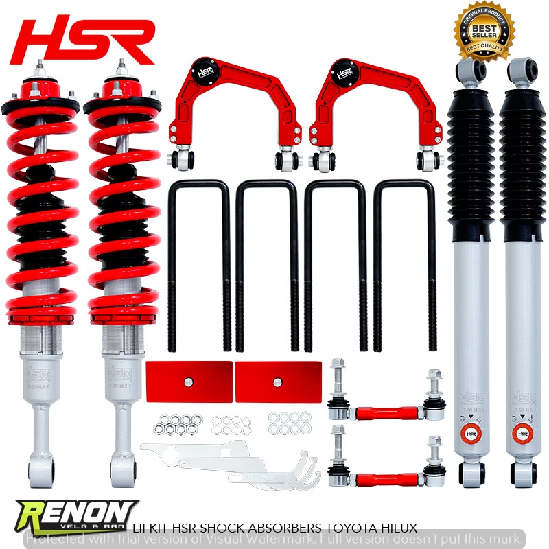 LIFKIT HSR SHOCK ABSORBERS TOYOTA HILUX