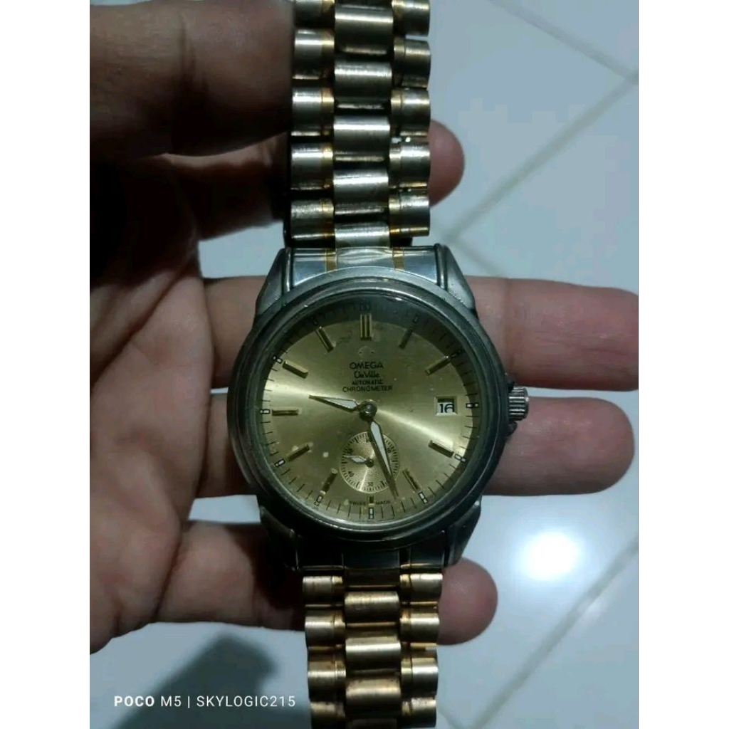 Jam Tangan Omega De Ville Automatic Premium Minus Baca Deskripsi (Bekas) Omega Chronometer