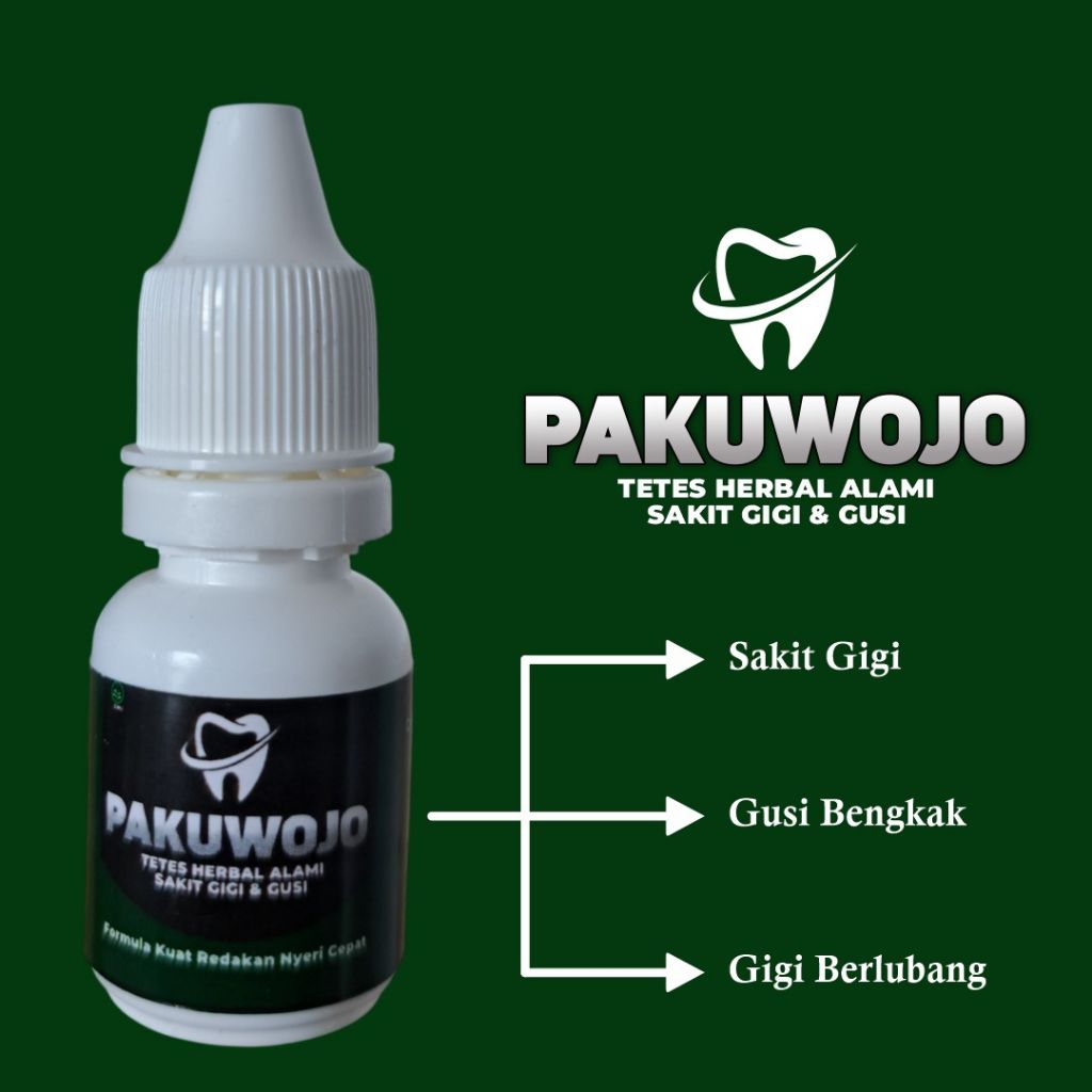 PAKUWOJO HERBAL TETES SAKIT GIGI
