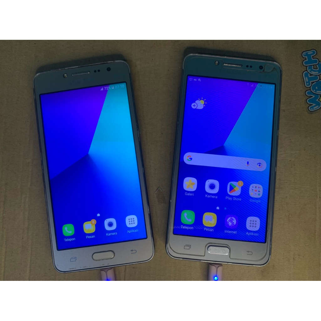 (bekas minus baterai) 2 unit Samsung j2 prime 1,5/8