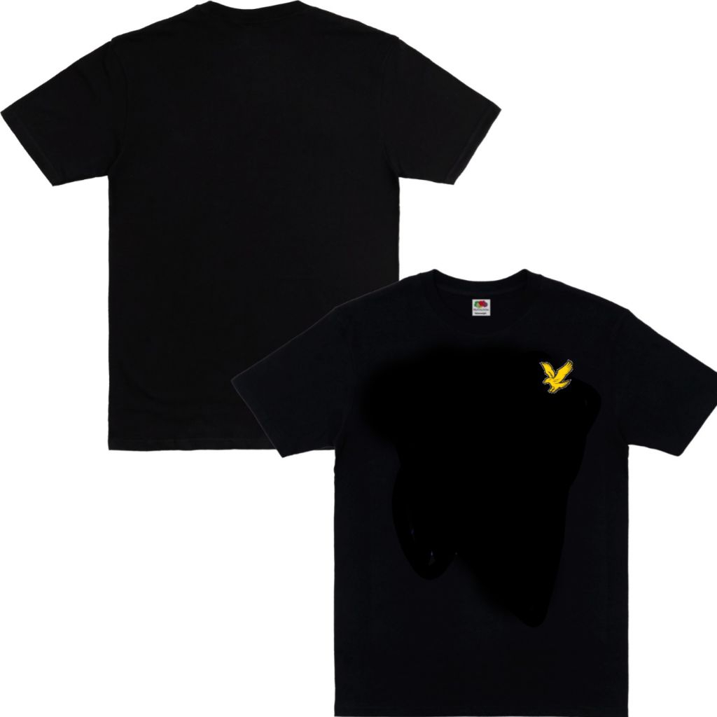 T-SHIRT BLACK lyle and scott Kaos Casual best
