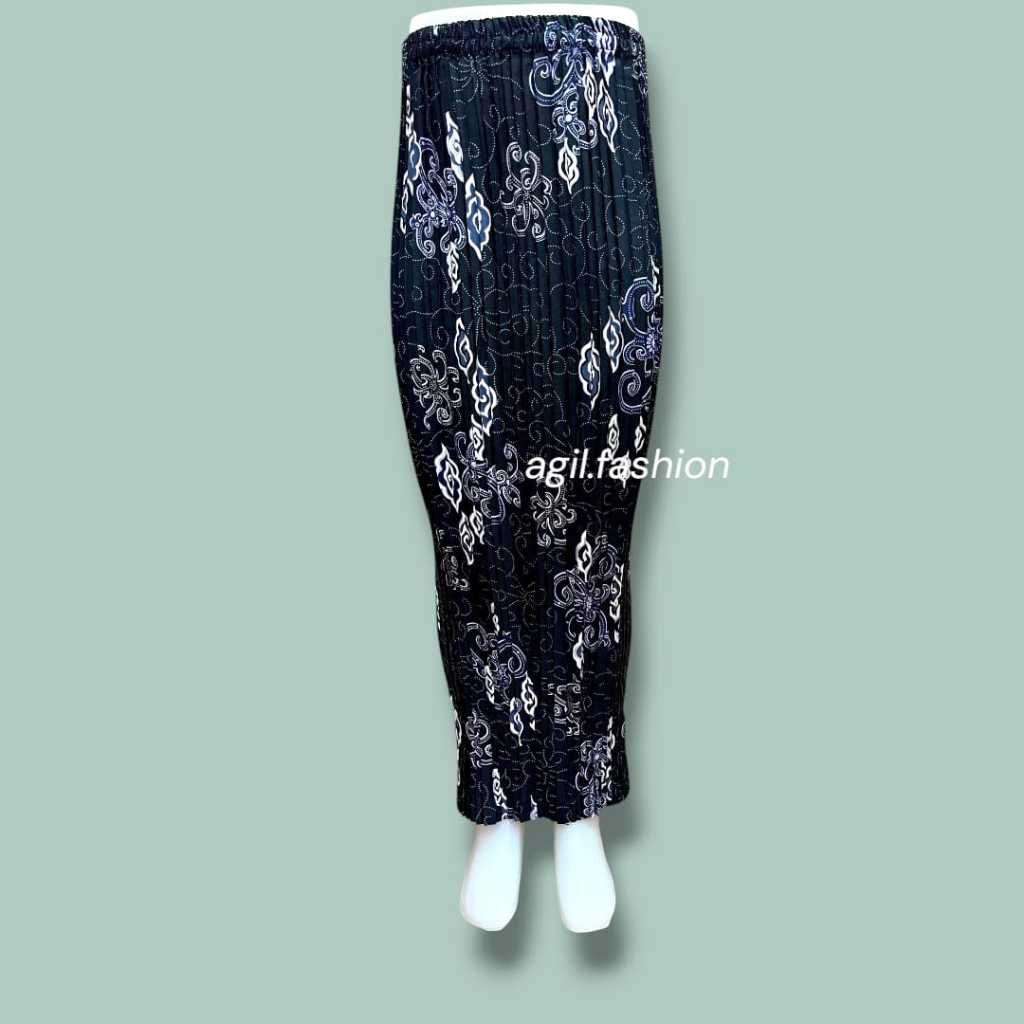 Rok Batik Plisket Anak TK SD Rok Wanita Bahan Katun Foil / Rok Batik Anak Perempuan