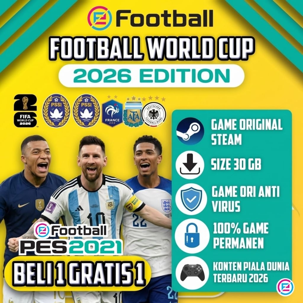 GAME PES 2021 UPDATE PATCH 2026 TRANSFER WINTER TERBARU ORI STEAM