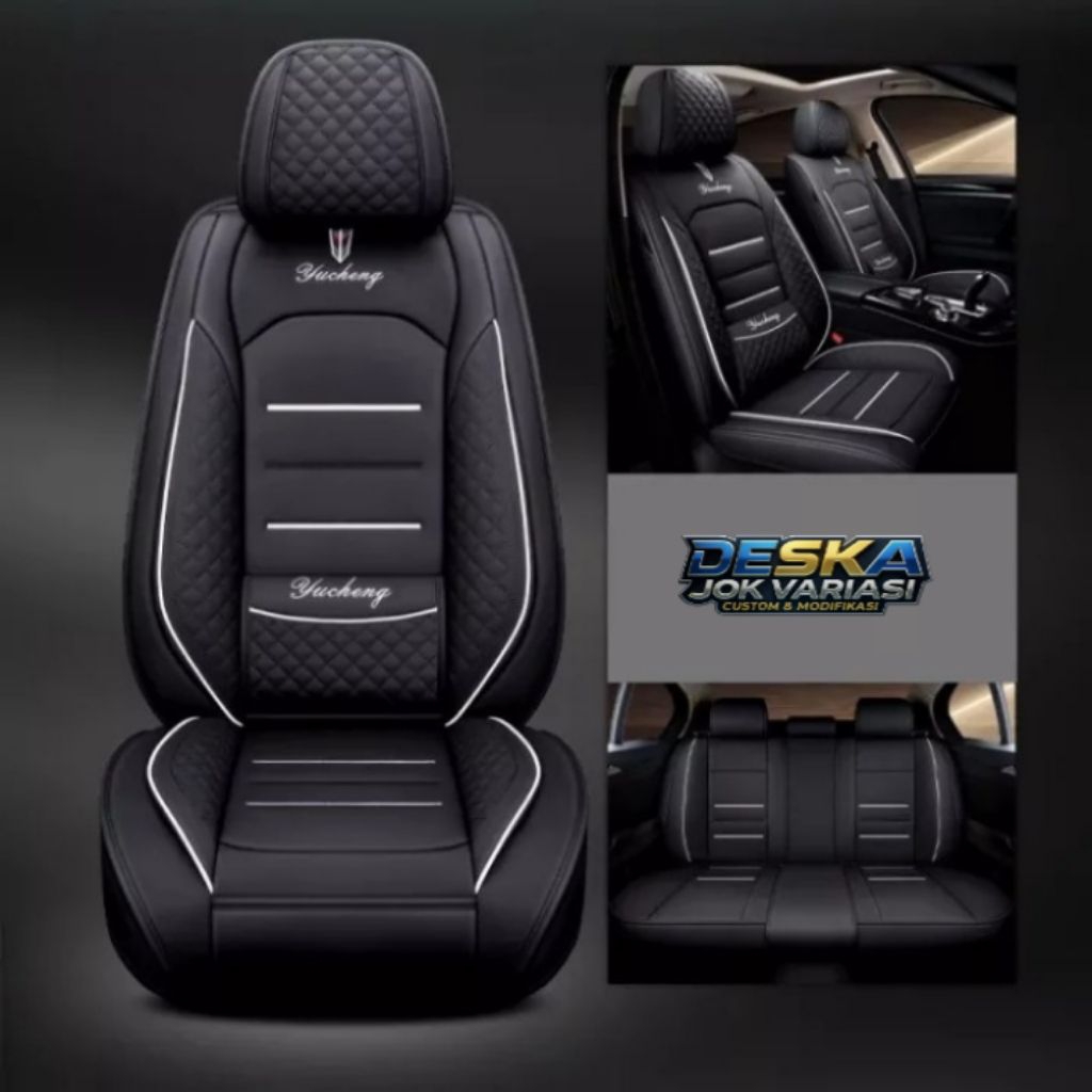 sarung jok mobil innova captain seat 2005-2015 fullset bahan oscar