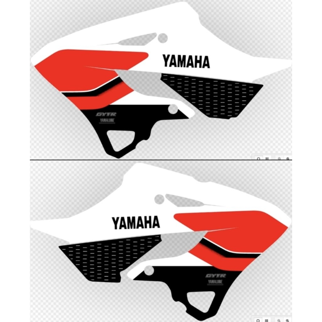 Body Kit Yamaha YZ125 YZ250X Anniversary 70th Polisport Grhapic Custom