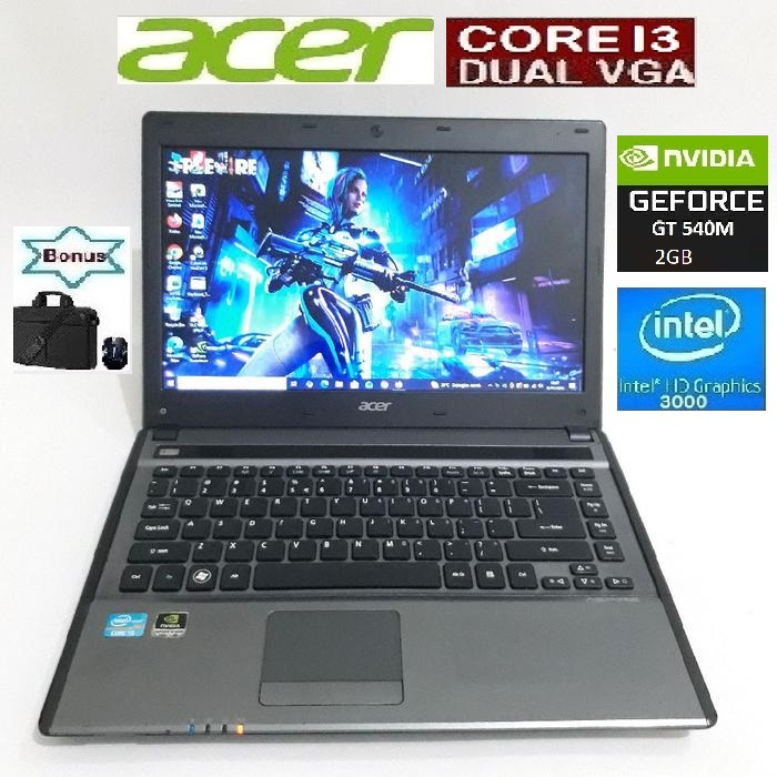 LAPTOP Notebook acer hd ssd 120gb ram 16gb