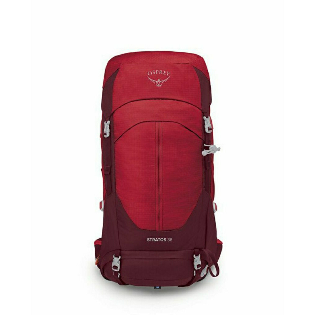 OSPREY STRATOS 36 RED BACKPACK BACKPACKING TAS GUNUNG HIKING TREKKING TRAVELING ORIGINAL